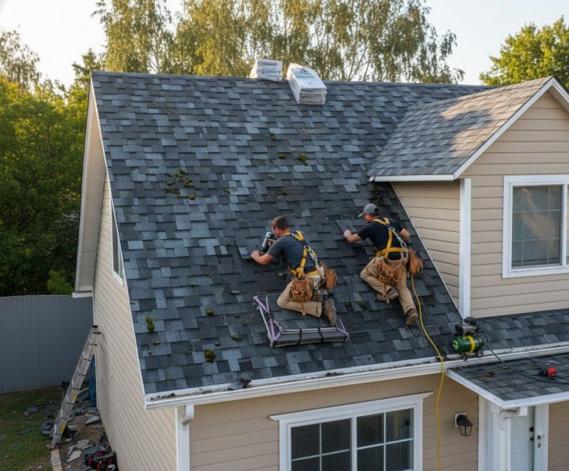 Asphalt Roof Installation