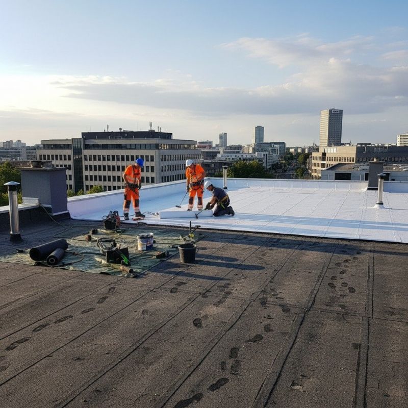 Single Ply Roof Repair detail